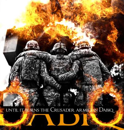 Für den IS steht über allem die Erfüllung der Prophezeiung von der Endzeitschlacht gegen die "Kreuzritter" bei Dabiq. / Quelle: Dabiq