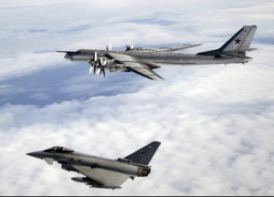 Images from the Cold War: NATO-planes launched repeatedly to intercept russian bombers